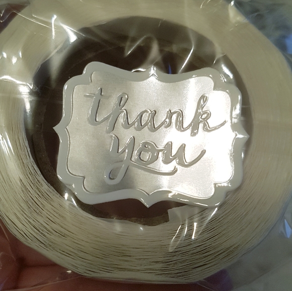 2/15$ 25 pcs Removable Thank You Stickers 1.5" inch - Picture 4 of 5